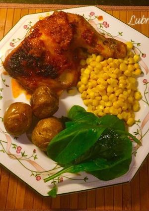 A picture of Smoky Red Pepper Chilli Chicken:.