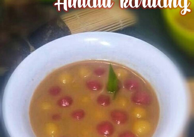 Hintalu karuang kuah gula merah