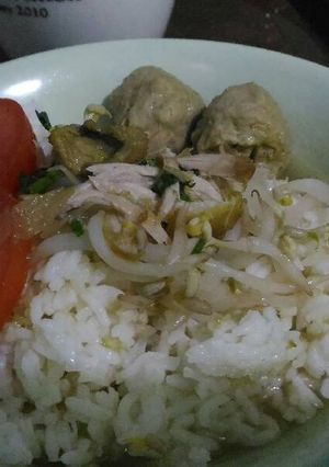Foto resep Soto bening pake bakso🍲😀