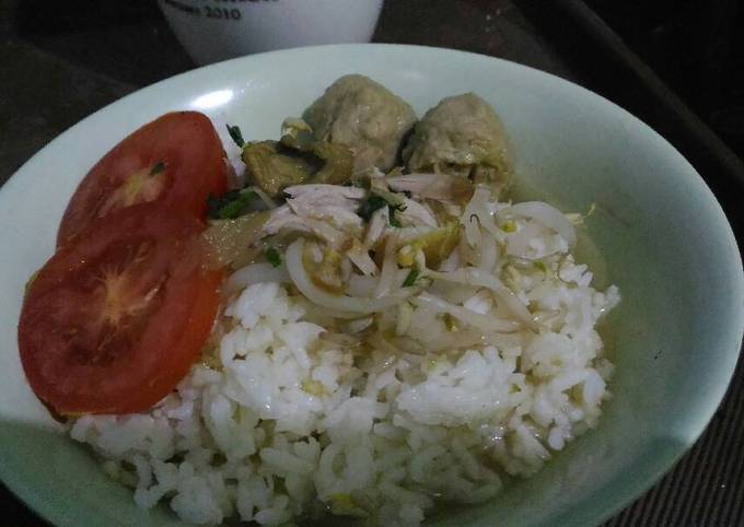 Resep Soto Bening Pake Bakso🍲😀 Oleh Diani Cookpad