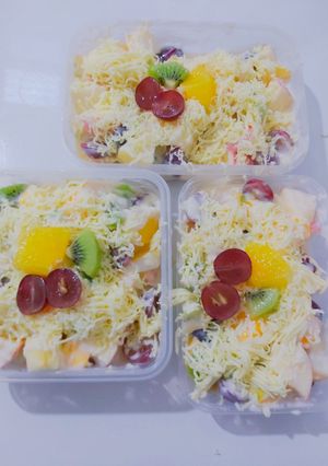 Foto resep Fruit salad (salad buah) by mamirica