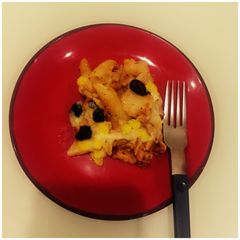 A picture of Chicken Pasta Pizza.