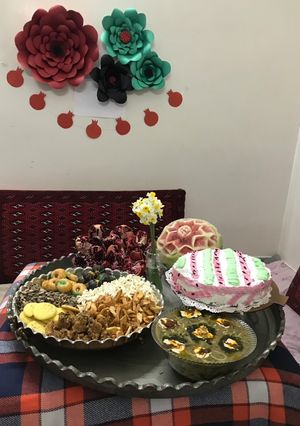 عکسی از دستور 😊سفره یلدا