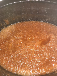 A picture of Crock-Pot Cinnamon Spiced Applesauce.
