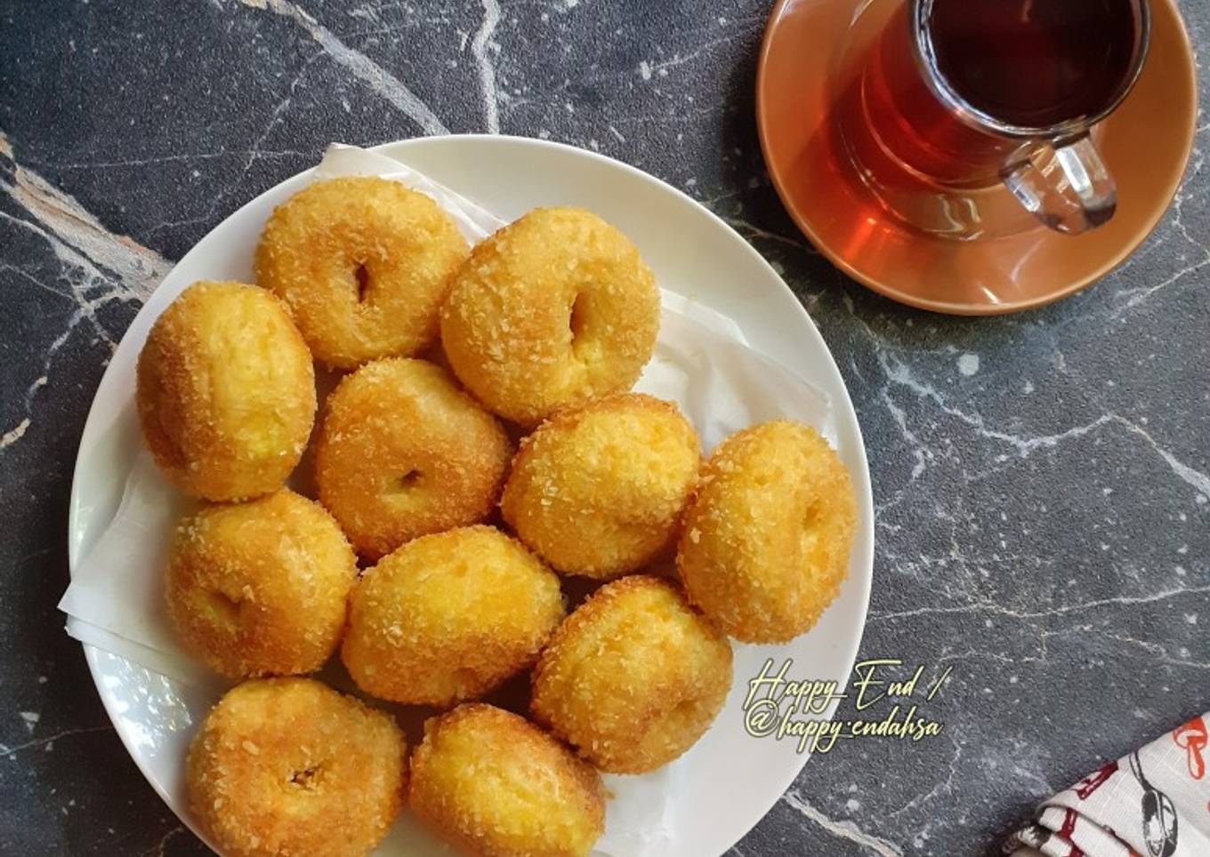 Donat Krispi Labu Kuning