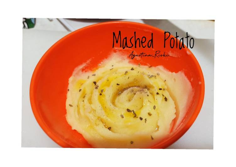 makanan Mashed potato ala anak Kost Jadi, Lezat Sekali