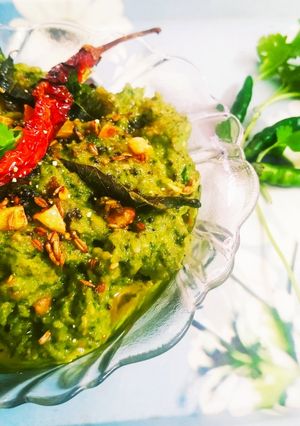 कच्च्या टोमॅटो ची चटणी (kachhya tomatochi chatani recipe in marathi) रेसिपी चे मुख्य फोटो 