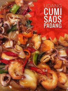 Foto resep Udang Cumi Saos Padang