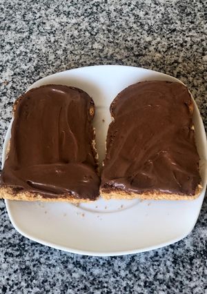 Una foto de Mi falso Nutella para mis tostadas! ♥️