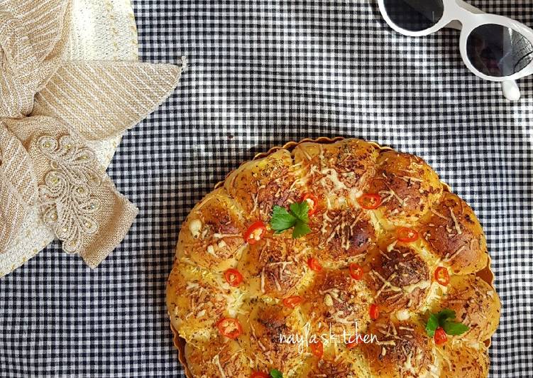 Resep Garlic Cheese Bread, Menggugah Selera