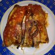 Timballo di melanzane fritte