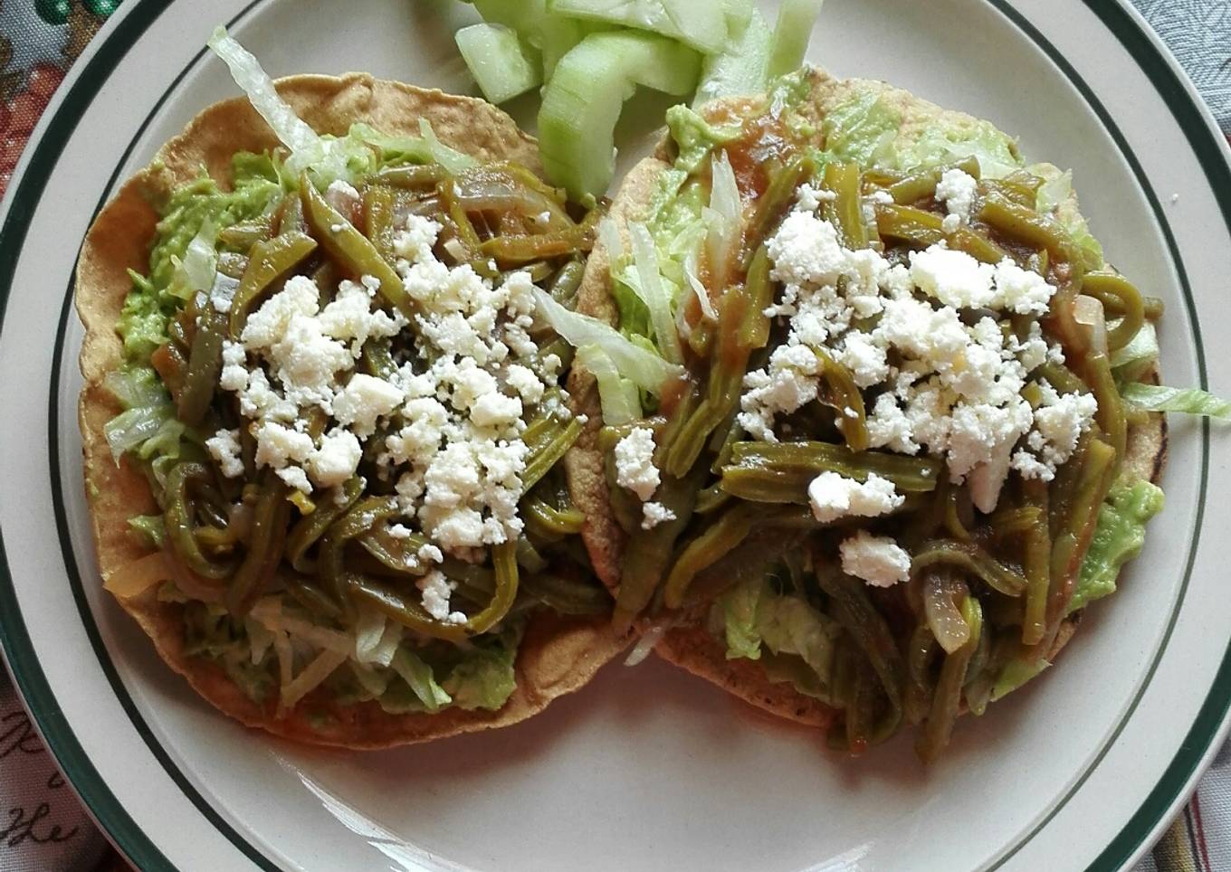 Rajitas de nopales