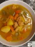 Guiso de pavo con verduras