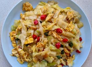 Foto resep Tumis Kol Telur Simpel