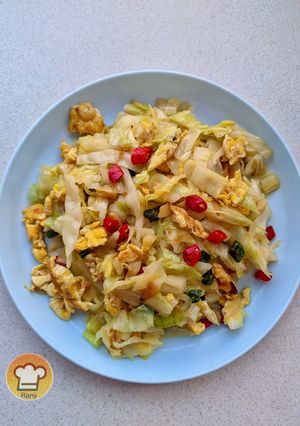 Foto resep Tumis Kol Telur Simpel