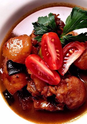 Foto resep Semur ayam sederhana