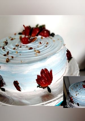 Una foto de Pastel de tres leches