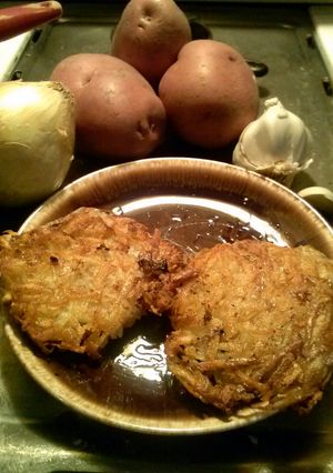 A picture of Mae's Hashbrowns.