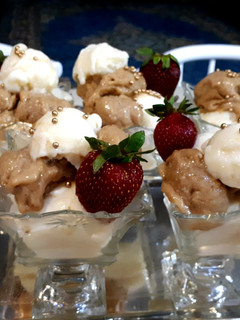 عکسی از دستور بستنی وانیلی_نسکافه ای 😋