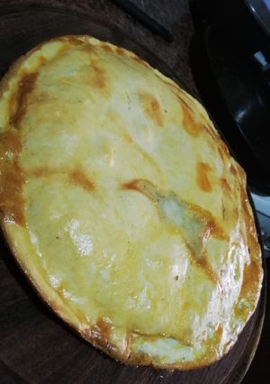 Una foto de Tarta de atún con masa casera