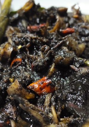 Foto resep Cumi hitam (no minyak)