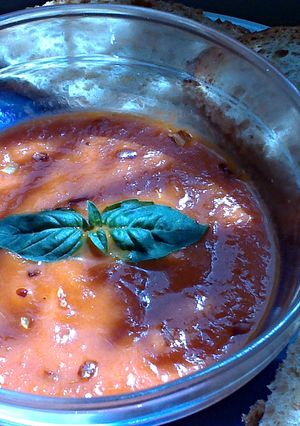 A picture of Sig's spicy hot dip appetizer.