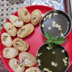 A picture of Pani puri.