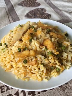 صورة لوصفة أرز في الفرن