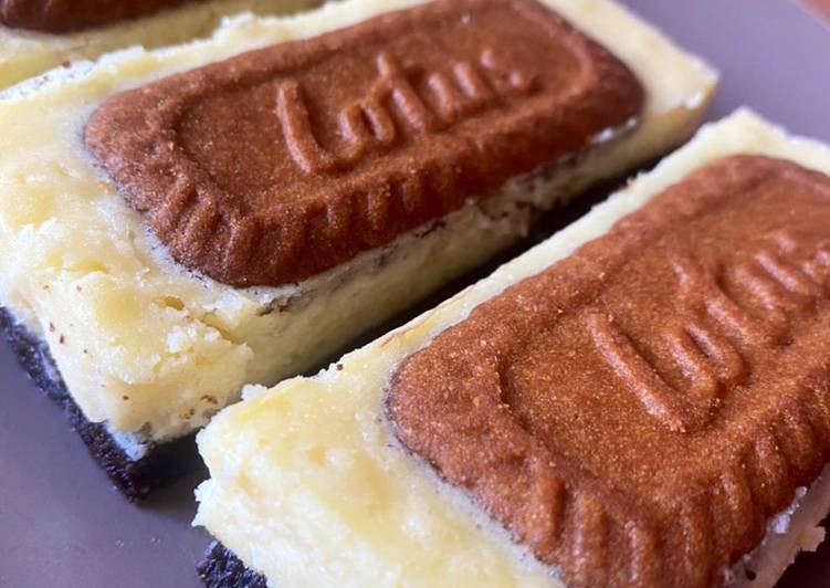 Resep Lotus Brownies Cheesecake, Menggugah Selera