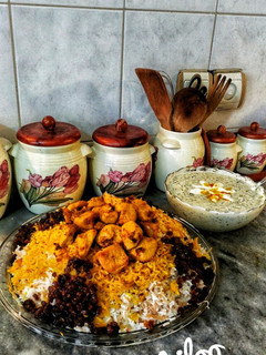 عکسی از دستور رشته پلو