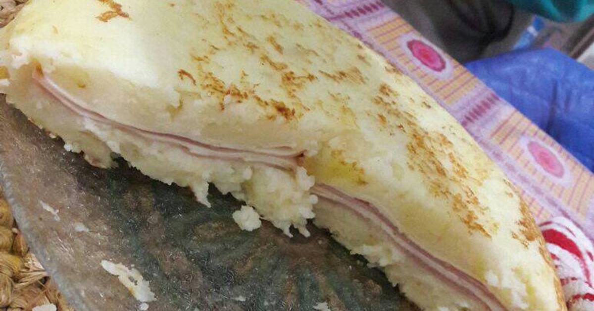 Tortilla Rellena de Pure de Papa Receta de Pamee 👑 Cookpad