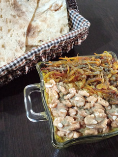 عکسی از دستور کشک بادمجان