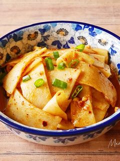 涼拌大頭菜 的食譜成品照片