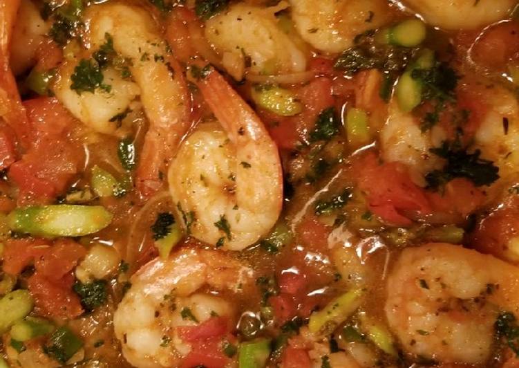 Steps to Make Super Quick Homemade Cajun Shrimp and rice