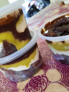 Foto resep Dessert box brownies alpukat lumer