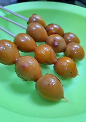 Foto resep Telur puyuh bacem ala nasi kucing
