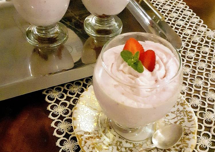 Mousse alle fragole
