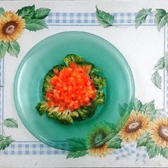 A picture of 🍀Broccoli Tomato Salad🍀.