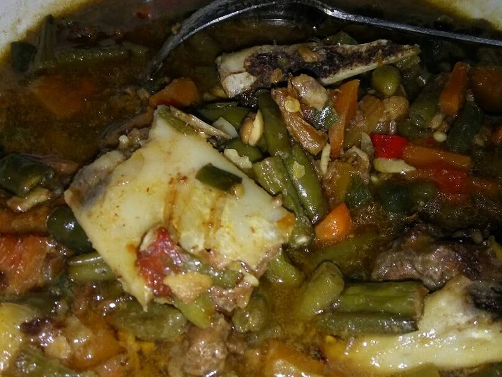 Langkah Mudah untuk Menyiapkan Resep Asem-asem iga sapi yang Lezat