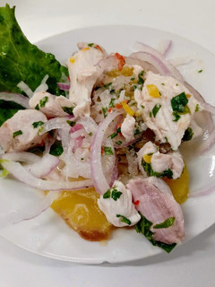 Una foto de Ceviche de pescado