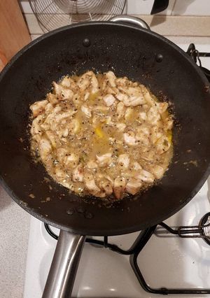 Foto di Straccetti di pollo zenzero e arancio