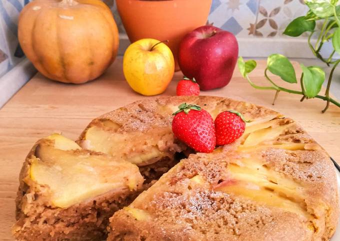 Guida passo passo a Preparare Veloce Torta rovesciata di mele all&amp;#39;acqua