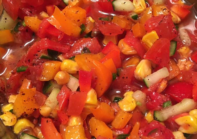 Pico de gallo no onions