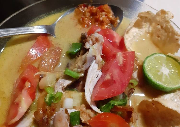 Soto ayam santan