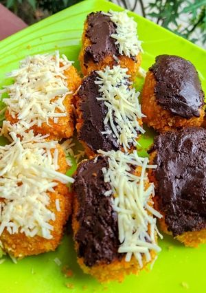 Foto resep Banana Nugget Krispi diluar Lembut didalam