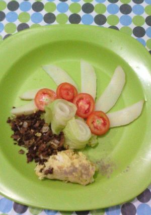 Foto resep daging sapi tumis mix sayuran#diet mayo#day 2