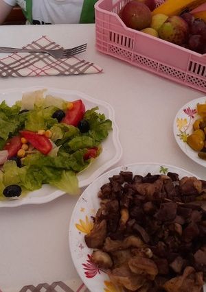 صورة لوصفة كبدة الخروف