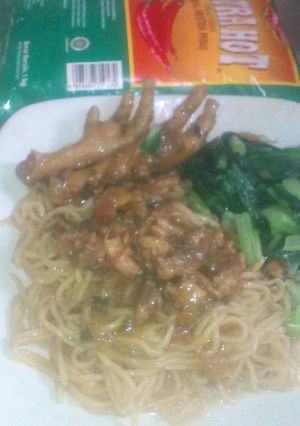Foto resep Mie ceker ayam