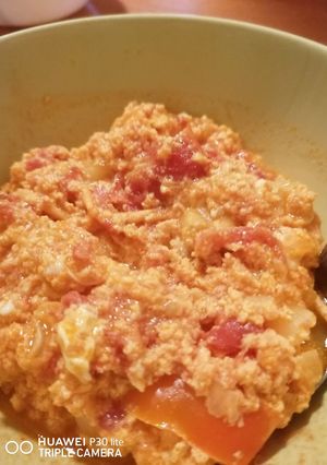 Tojásos lecsó recept fotója