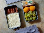 Une photo de plat avec knacki